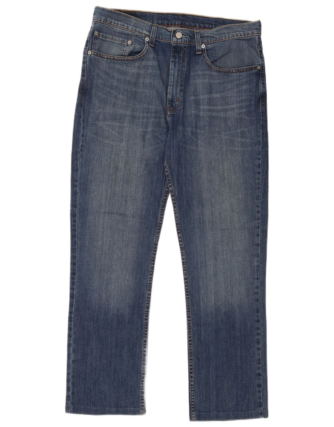 Ανδρικό τζιν Levi's Straight W36 L29 Μπλε βαμβακερό