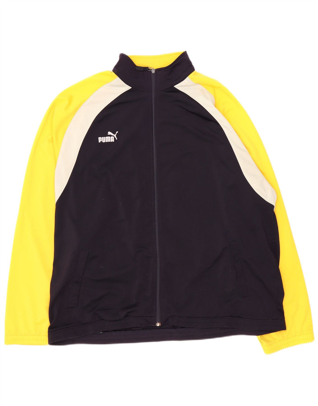 Ανδρική φόρμα Puma Top Jacket 2XL Navy Blue Colorblock Polyester