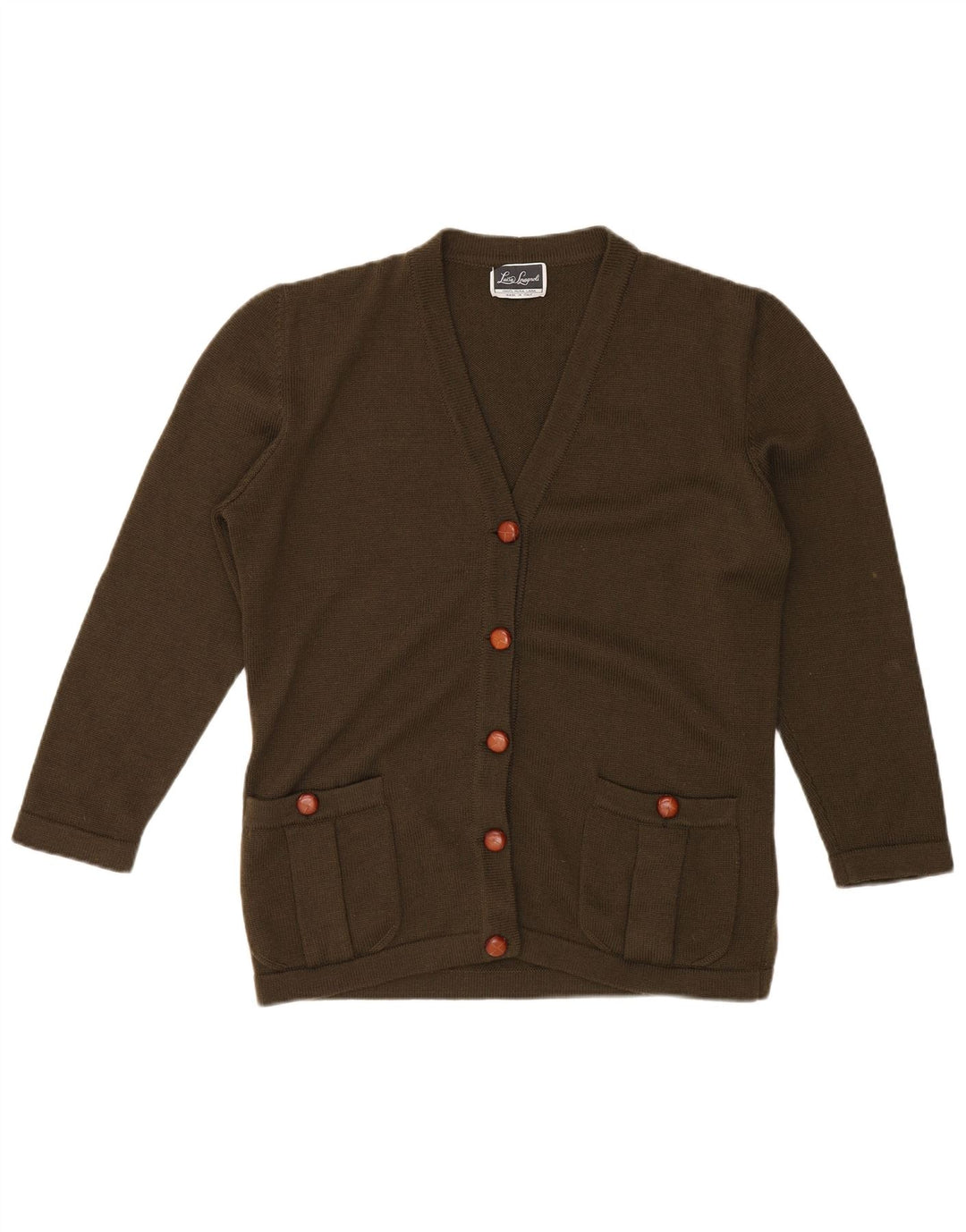 Γυναικεία ζακέτα LUISA SPAGNOLI UK 18 XL μαλλί χακί