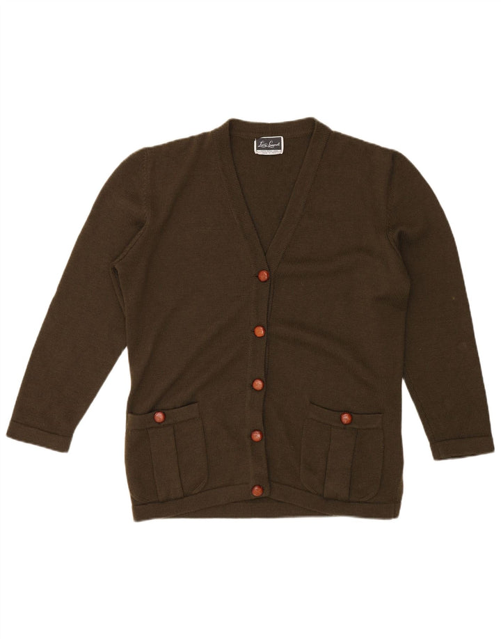 Γυναικεία ζακέτα LUISA SPAGNOLI UK 18 XL μαλλί χακί