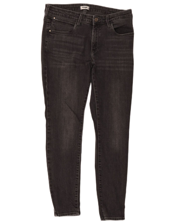 Wrangler Γυναικείο Skinny Jeans W31 L30 Μαύρο βαμβακερό
