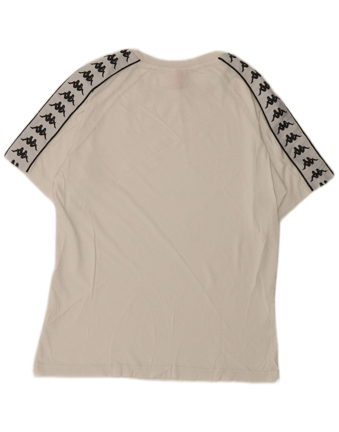 Ανδρικό γραφικό T-Shirt Kappa Top Small White