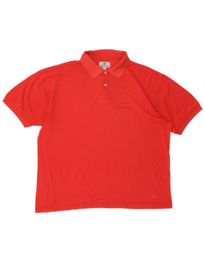 Sergio Tacchini Ανδρικό Πόλο Μπλουζάκι XL Κόκκινο