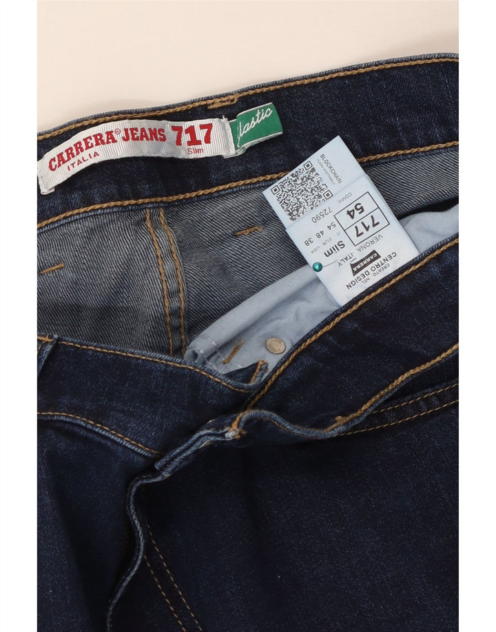CARRERA Ανδρικό 717 Slim Jeans W38 L29 Navy Blue Cotton
