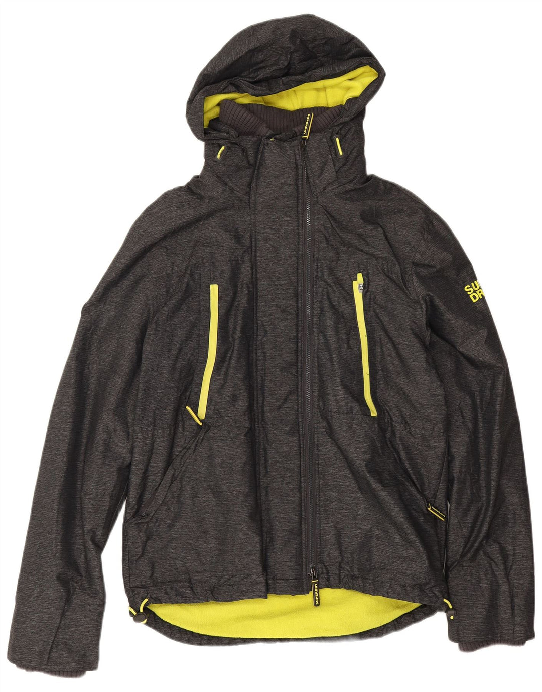 Ανδρικό τζάκετ Superdry Windattacker με κουκούλα UK 40 Large Grey Nylon