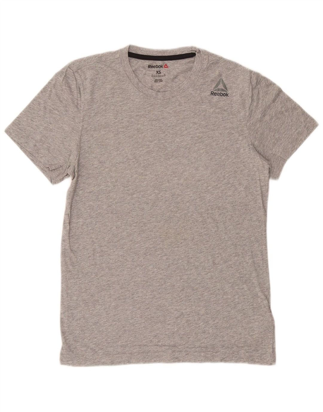Ανδρικό T-Shirt REEBOK Top XS Γκρι βαμβακερό