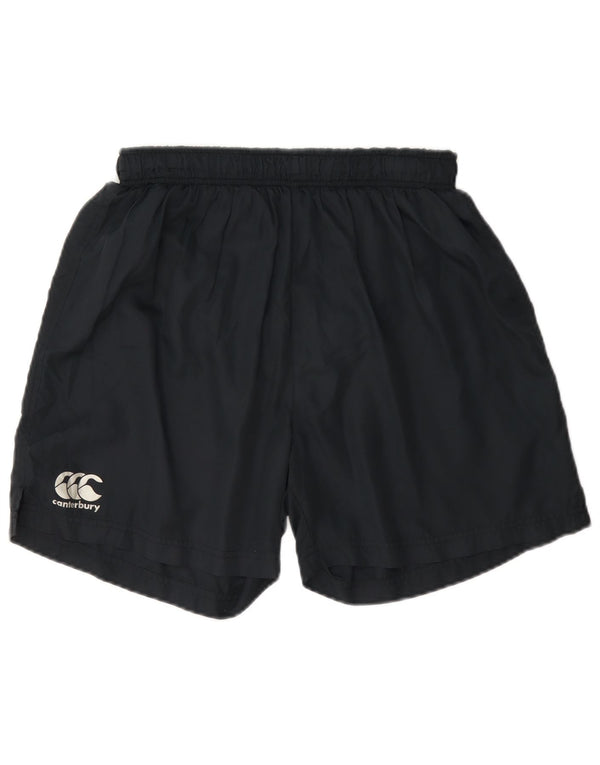Canterbury γυναικείο αθλητικό σορτς UK 14 Medium Navy Blue Polyester