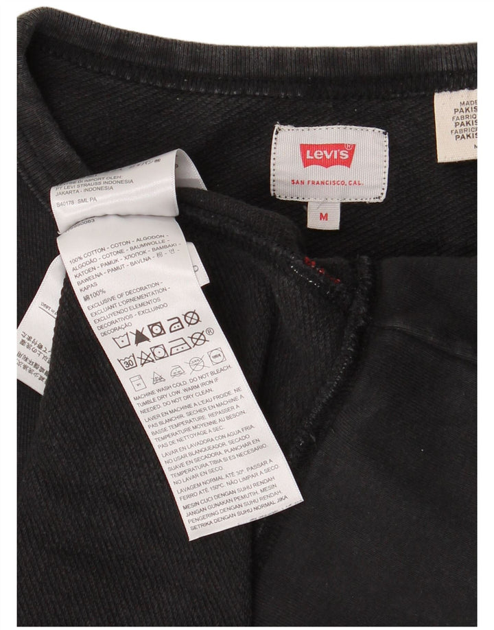 Ανδρικό γραφικό φούτερ Levi's, μεσαίο γκρι βαμβακερό