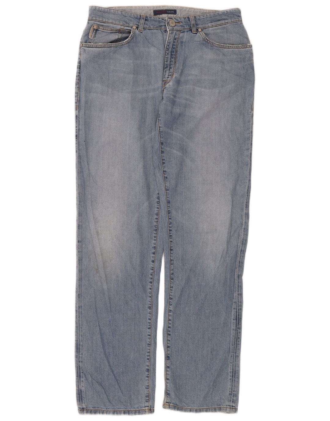 Γυναικείο τζιν Trussardi ίσιο W32 L34 Μπλε βαμβακερό