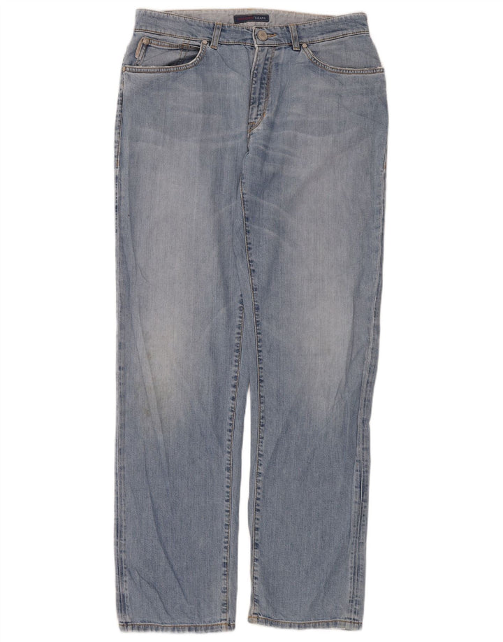 Γυναικείο τζιν Trussardi ίσιο W32 L34 Μπλε βαμβακερό