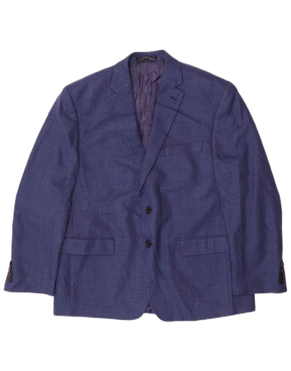 Ralph Lauren Ανδρικό σακάκι με 2 κουμπιά UK 42 XL μπλε πολυεστέρα