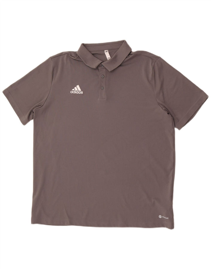 Adidas Ανδρικό Aeroready Πόλο Μπλουζάκι XL Γκρι Πολυεστέρας