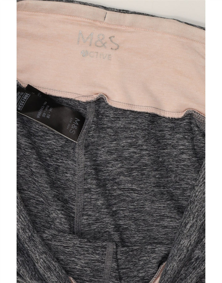 MARKS & SPENCER Γυναικεία κολάν UK 18 XL Γκρι πολυεστέρας