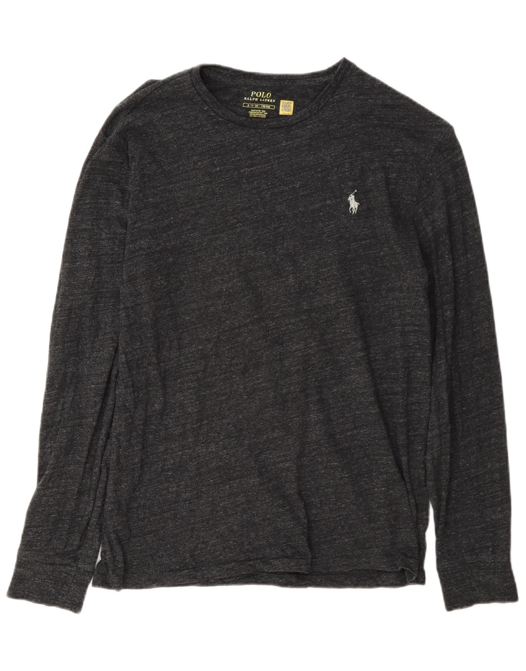 Polo Ralph Lauren Ανδρικό μακρυμάνικο μπλουζάκι με μικρό γκρι φλύκταινα