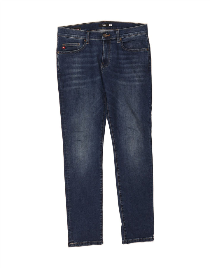 BIG STAR Mens Slim Jeans W32 L32 Blue Cotton Vintage Big Star and Second-Hand Big Star from Messina Hembry 