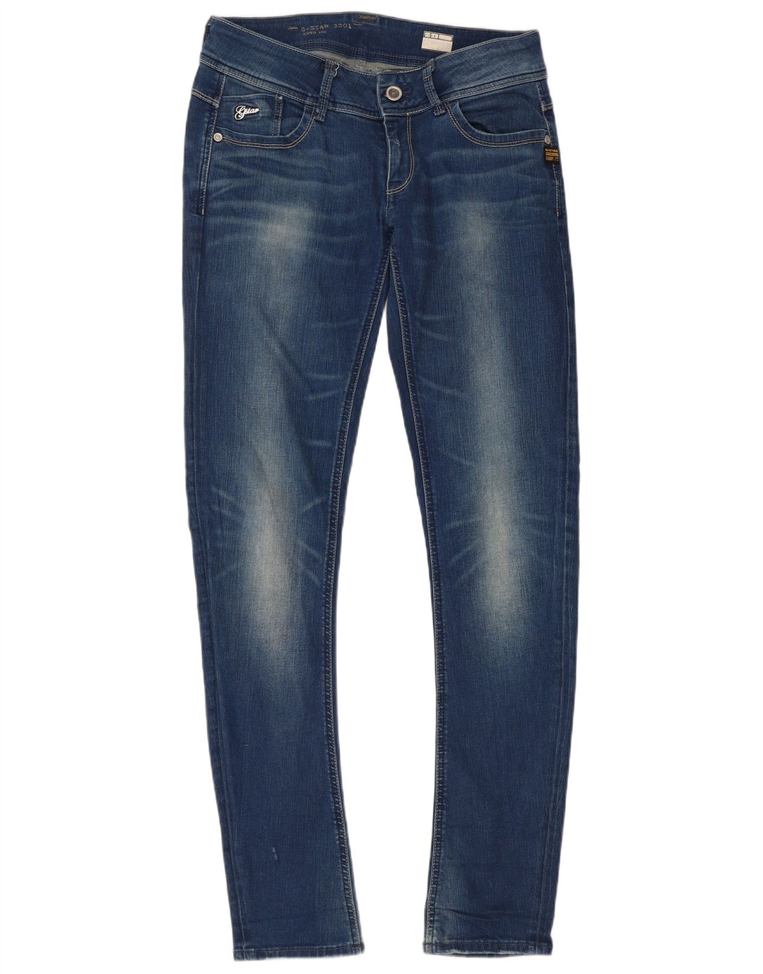 G-STAR Γυναικείο Lynn Skinny Jeans W30 L32 Μπλε βαμβακερό