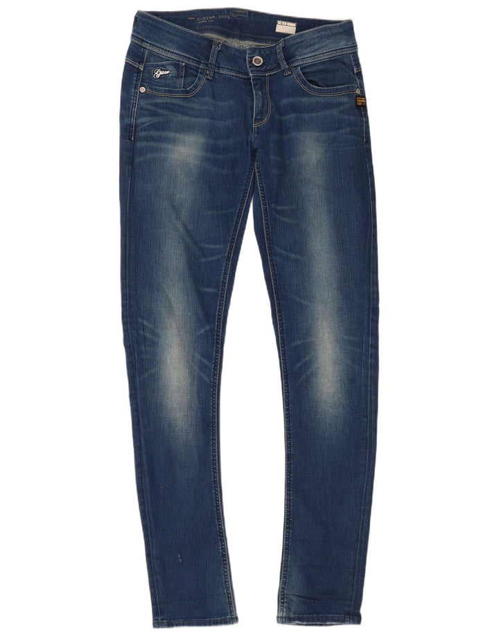 G-STAR Γυναικείο Lynn Skinny Jeans W30 L32 Μπλε βαμβακερό