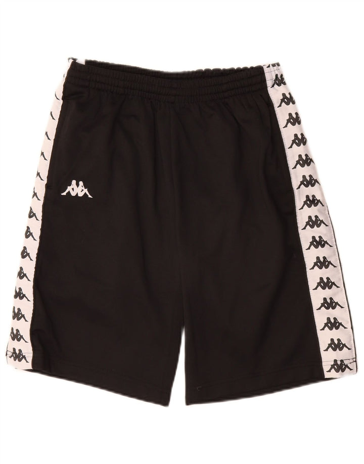 Kappa Boys Graphic Sport σορτς 11-12 ετών Μαύρο Colourblock Πολυεστέρας