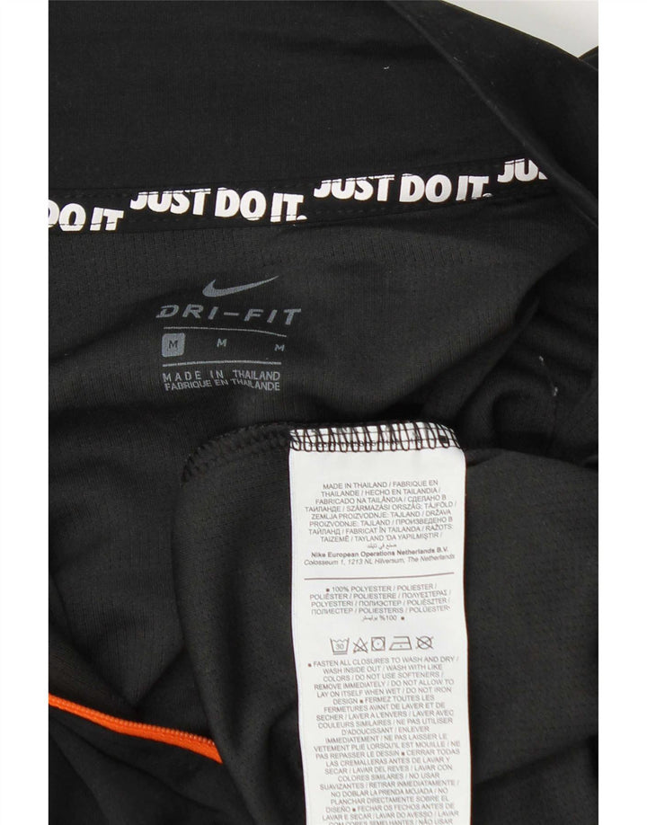 Γυναικεία φόρμα πουλόβερ με φερμουάρ Nike Top UK 14 Medium Black Colourblock