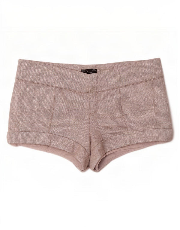 Zara Γυναικείο Trafaluc Hot Παντελόνι EU 40 Medium W30 Ασημί βαμβακερό