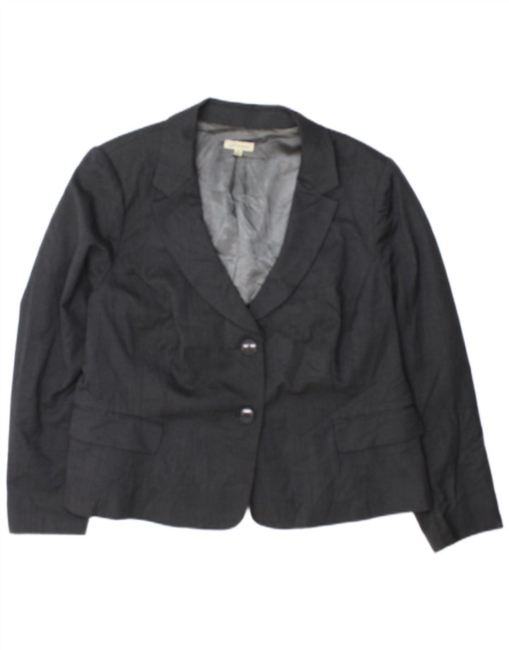 Marks & Spencer Γυναικείο Μπουφάν Blazer Autograph UK 18 XL με γκρι στίγματα