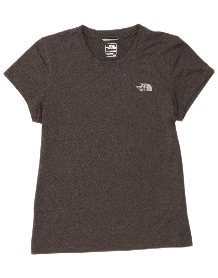 The North Face γυναικείο T-Shirt Top UK 14 Large Grey Polyester