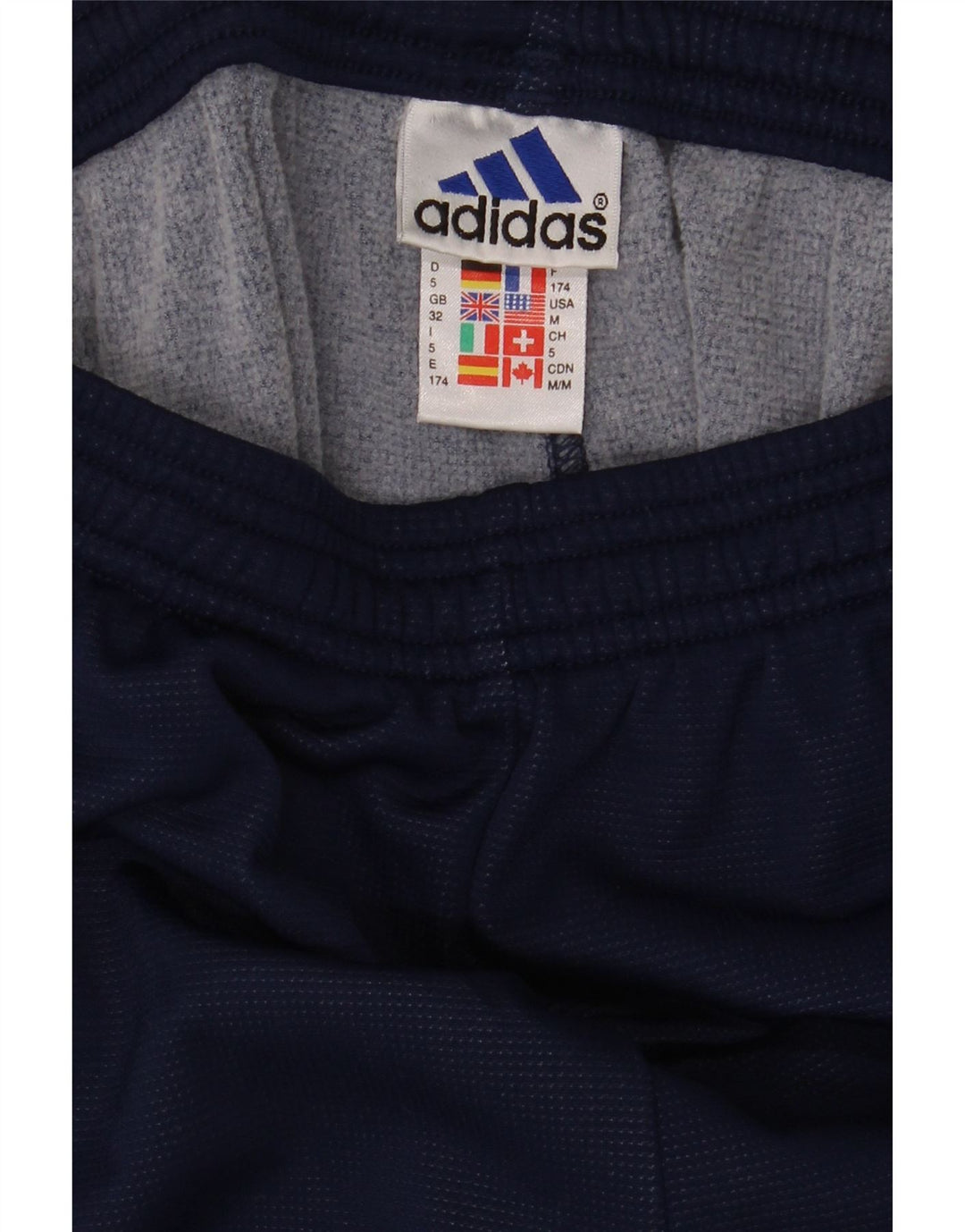 Ανδρική αθλητική φόρμα Adidas Παντελόνι μεσαίου μπλε ναυτικού χρώματος πολυαμίδης