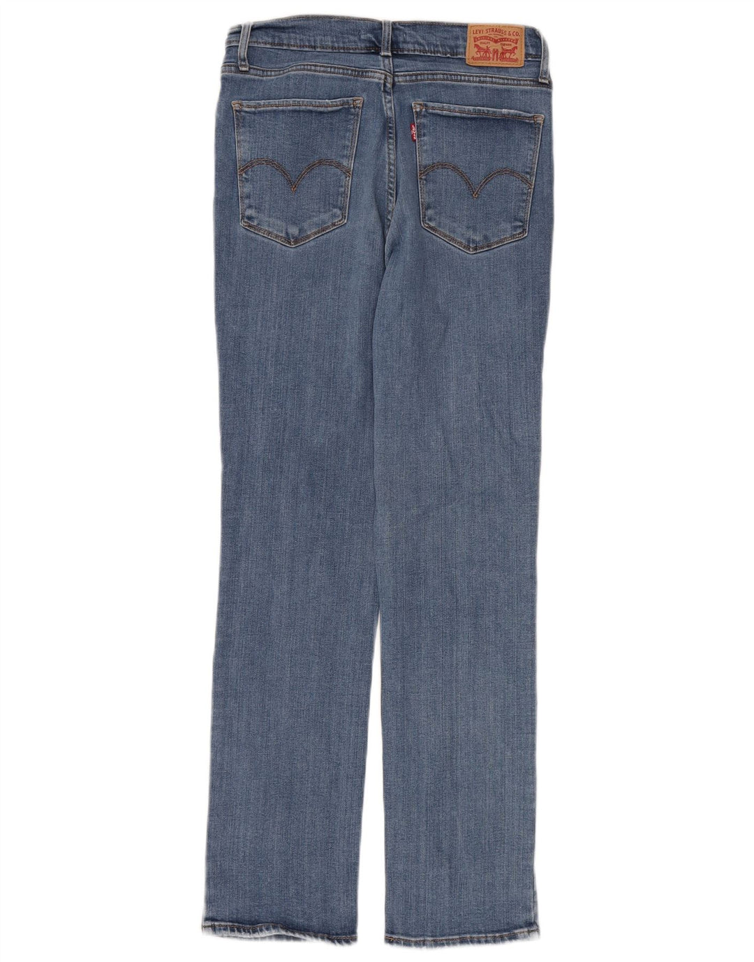 Γυναικείο Levi's 724 ψηλό ίσιο τζιν W30 L28 Μπλε
