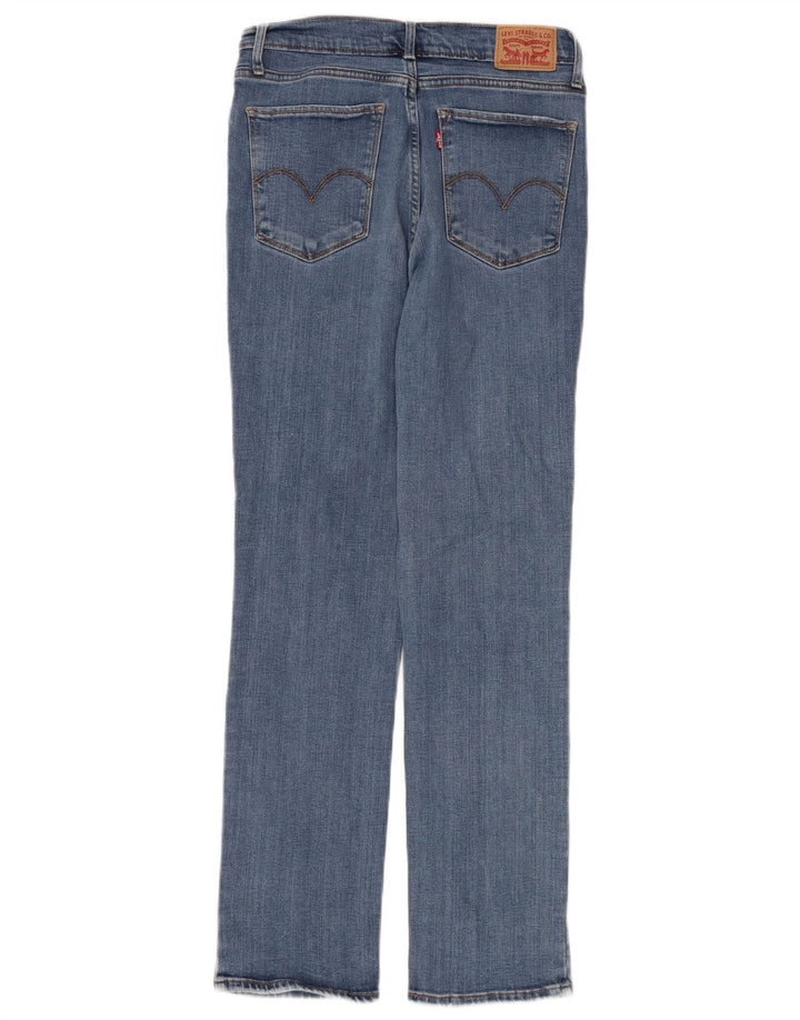 Γυναικείο Levi's 724 ψηλό ίσιο τζιν W30 L28 Μπλε