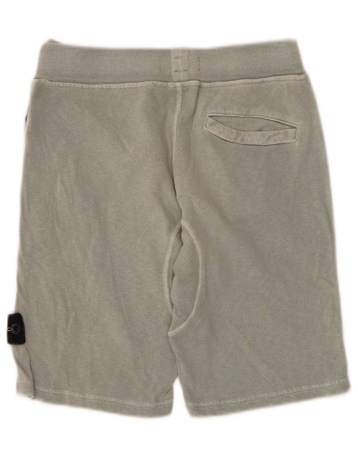 Stone Island Boys αθλητικό σορτς 9-10 ετών γκρι βαμβακερό