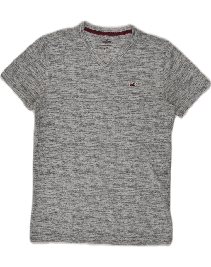 HOLLISTER Mens T-Shirt Top XS Grey Flecked Cotton | Vintage Hollister | Thrift | Second-Hand Hollister | Used Clothing | Messina Hembry 