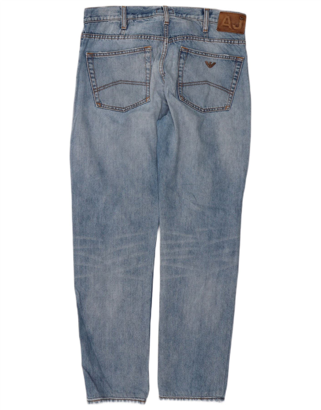 ARMANI Ανδρικό τζιν ίσιο W34 L30 Μπλε