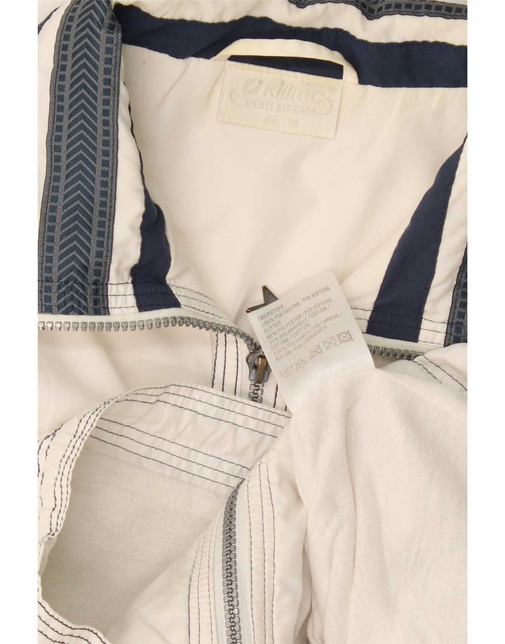 Killtec Mens Gilet UK 38 Medium White Ride Polyester