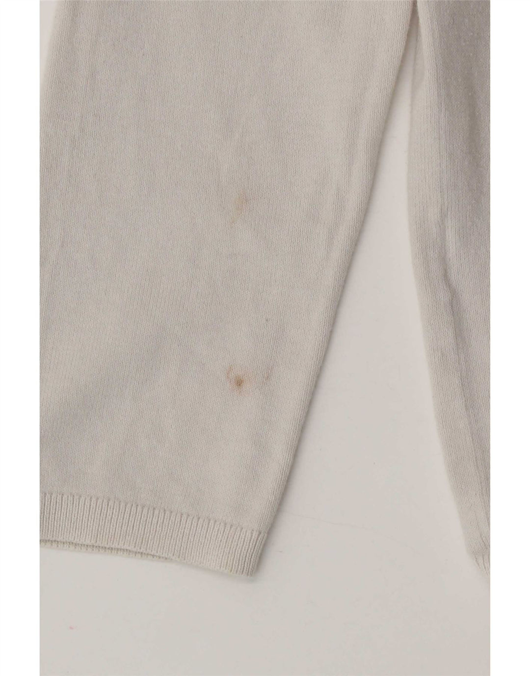 Tommy Hilfiger Γυναικείο πουλόβερ με V λαιμόκοψη UK 14 Medium White