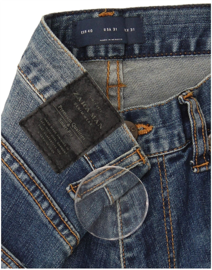 Zara Ανδρικό Skinny Jeans EU 40 Medium W31 L33 Blue