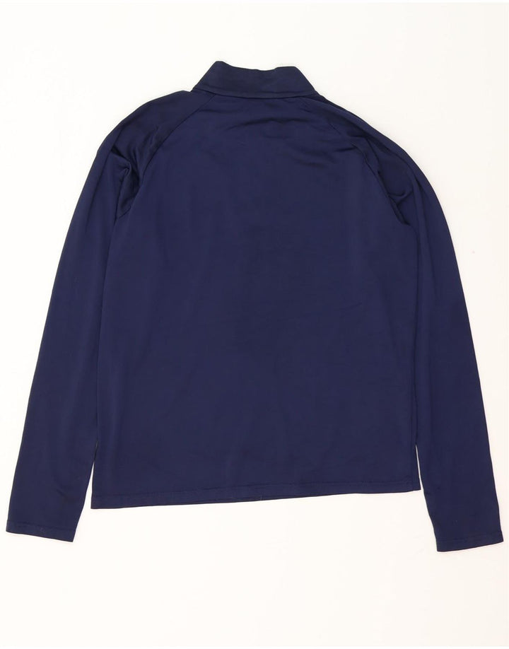 Ανδρική φόρμα πουλόβερ με φερμουάρ PUMA Top Medium Navy Blue