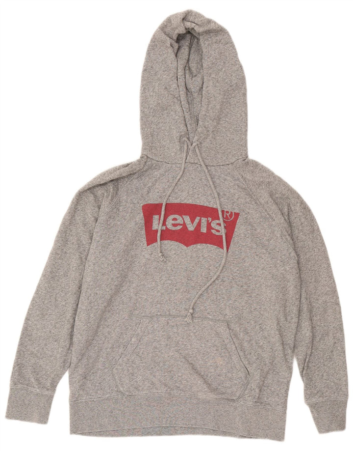 Ανδρικό γραφικό κουκούλα Levi's Βαμβακερό μεσαίο γκρι
