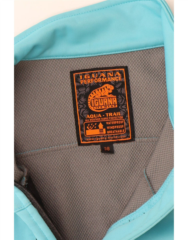 Iguana Γυναικείο Αντιανεμικό Μπουφάν EU 38 Medium Blue Polyester