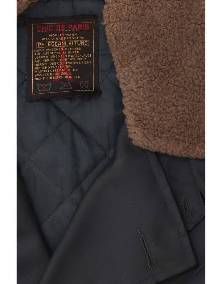 Chic Ανδρικό Διπλό Παλτό UK 42 XL Navy Blue