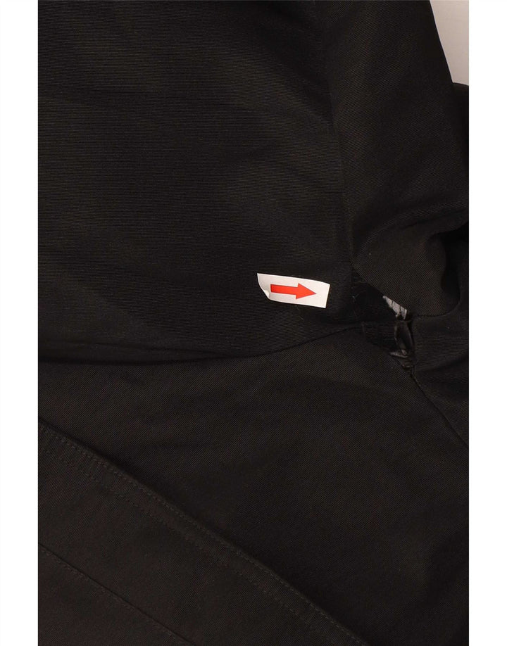 Jack & Jones Ανδρικό μπουφάν Parka με κουκούλα UK 40 μεγάλο μαύρο πολυεστέρα