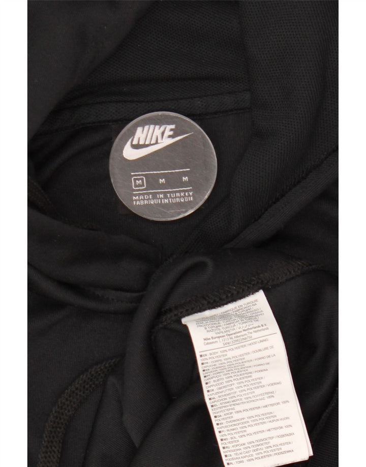 Ανδρικά γραφικά κουκούλα Nike, μεσαίο μαύρο πολυεστέρας