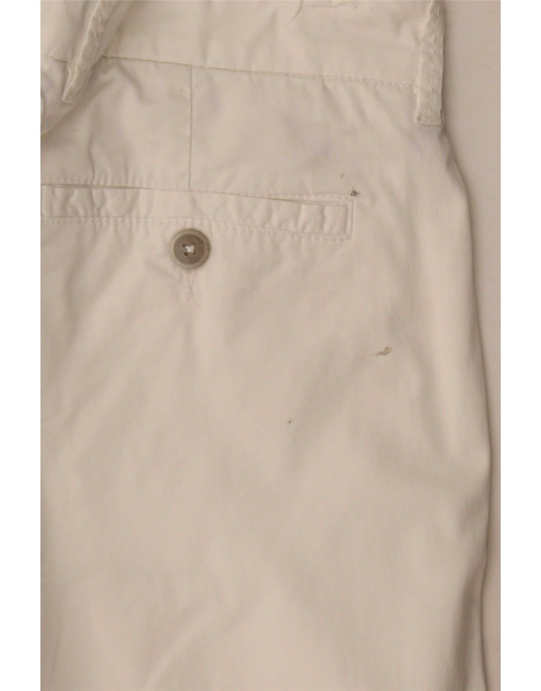 Γυναικείο ίσιο παντελόνι Chino Fay W29 L29 Λευκό βαμβακερό
