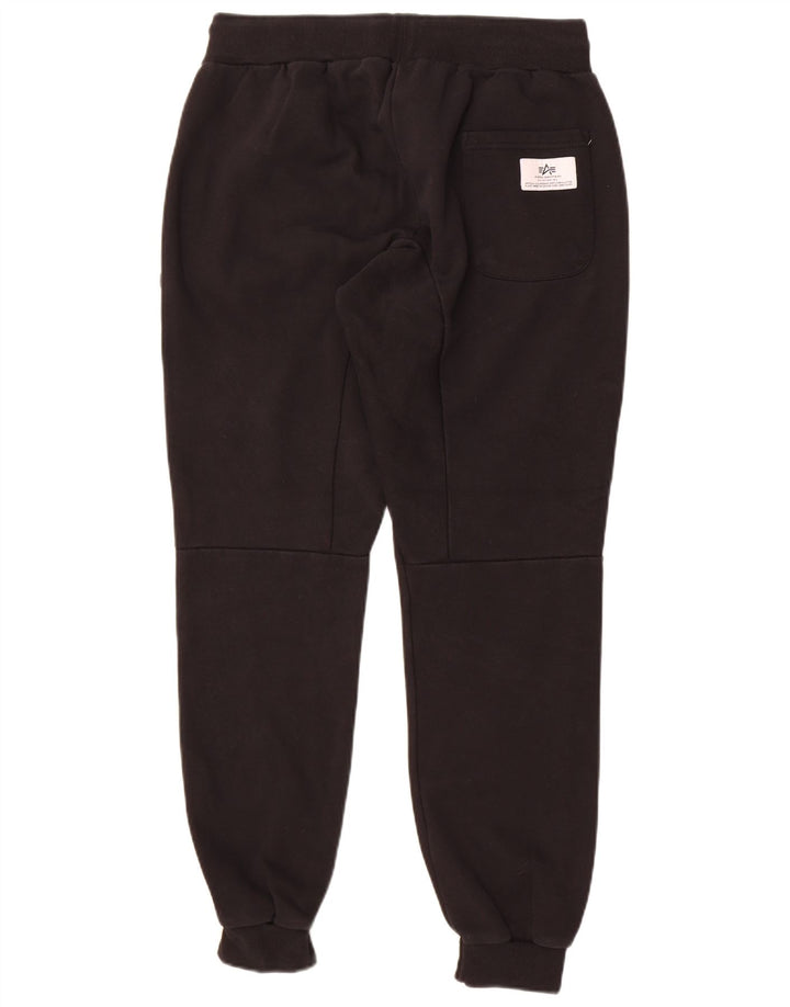 Alpha Industries Ανδρικά Γραφικά Αθλητικά Παντελόνια Joggers Μεσαίο Μαύρο