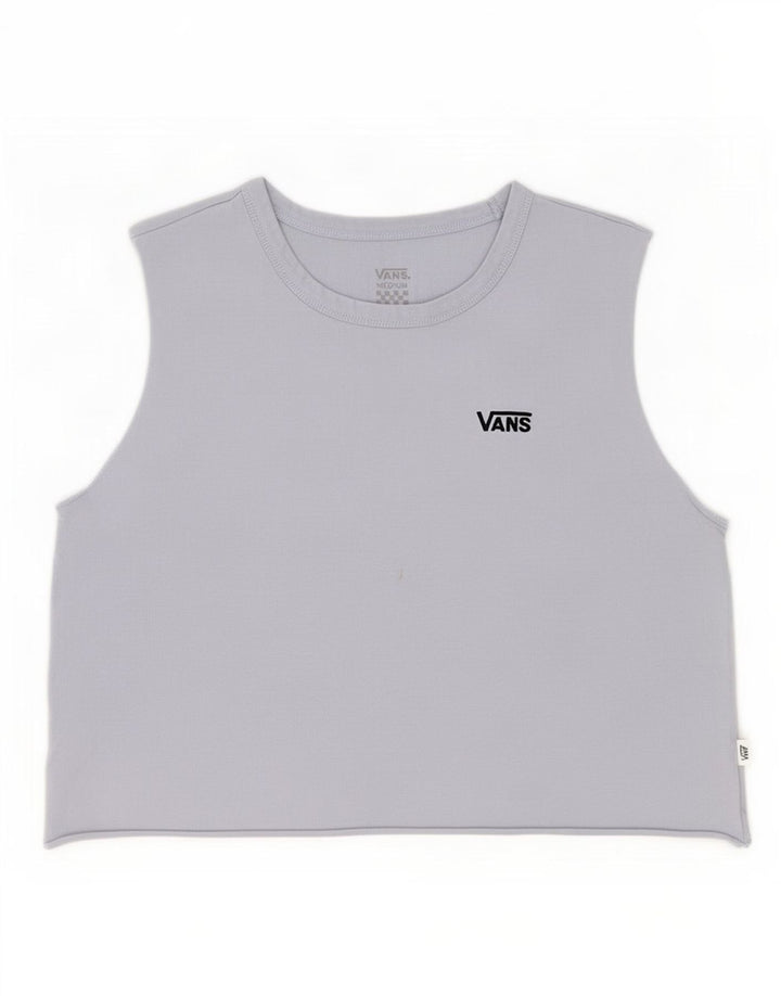 Vans Γυναικείο γιλέκο Crop UK 12 μεσαίο μπλε βαμβακερό