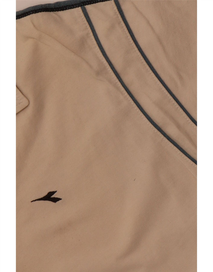 Ανδρικό πουκάμισο πόλο DIADORA Μεγάλο μπεζ χρώμα, βαμβακερό