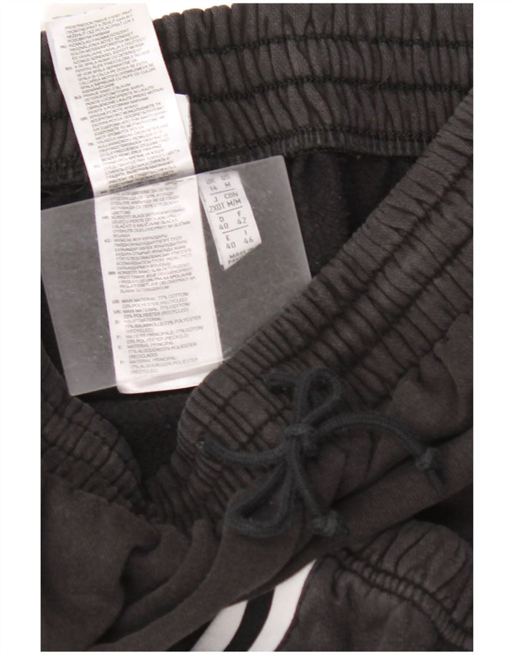 Γυναικεία αθλητική φόρμα ADIDAS Παντελόνι Joggers UK 14 Medium Black Cotton
