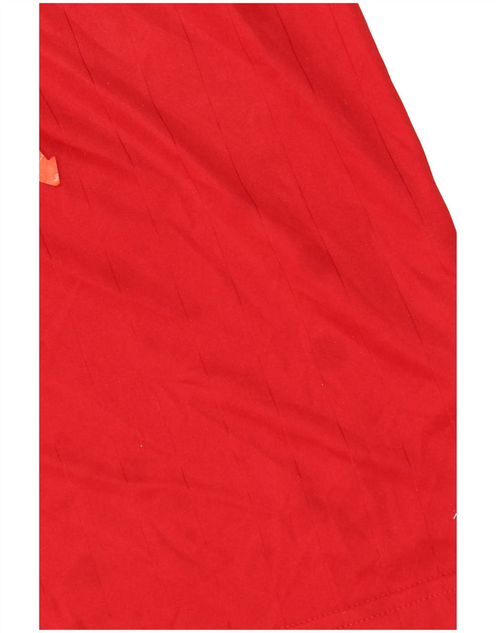 Adidas Mens Climalite Top Μακρύ μανίκι 2XL Κόκκινο Πολυεστέρας