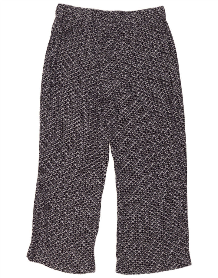 Marks & Spencer Womens Abstract Pattern Casual Παντελόνι UK 16 Large W34 L30
