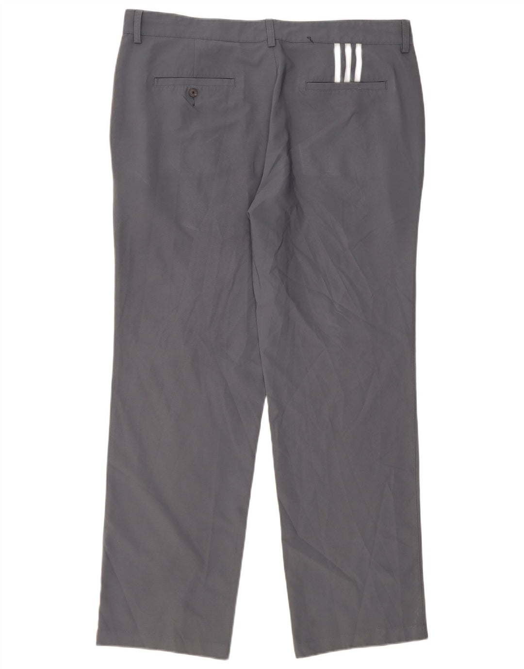 Adidas Ανδρικό Climalite ίσιο παντελόνι Chino W38 L32 Γκρι Πολυεστέρας
