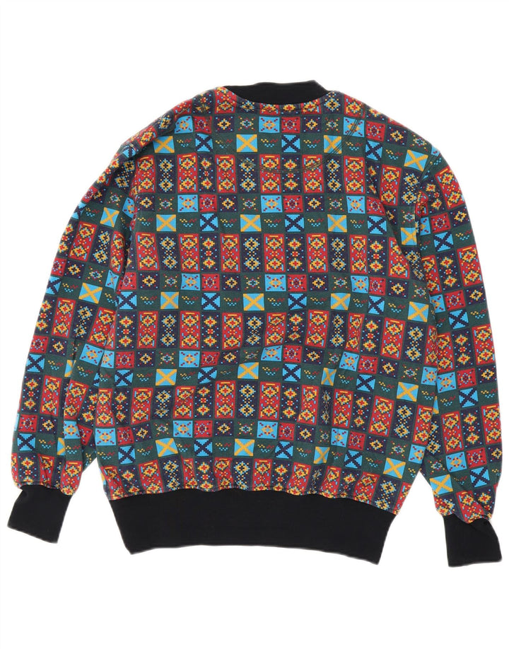 JOHNNY LAMBS Ανδρικό Φούτερ Jumper Μεσαίο Πολύχρωμο Γεωμετρικό